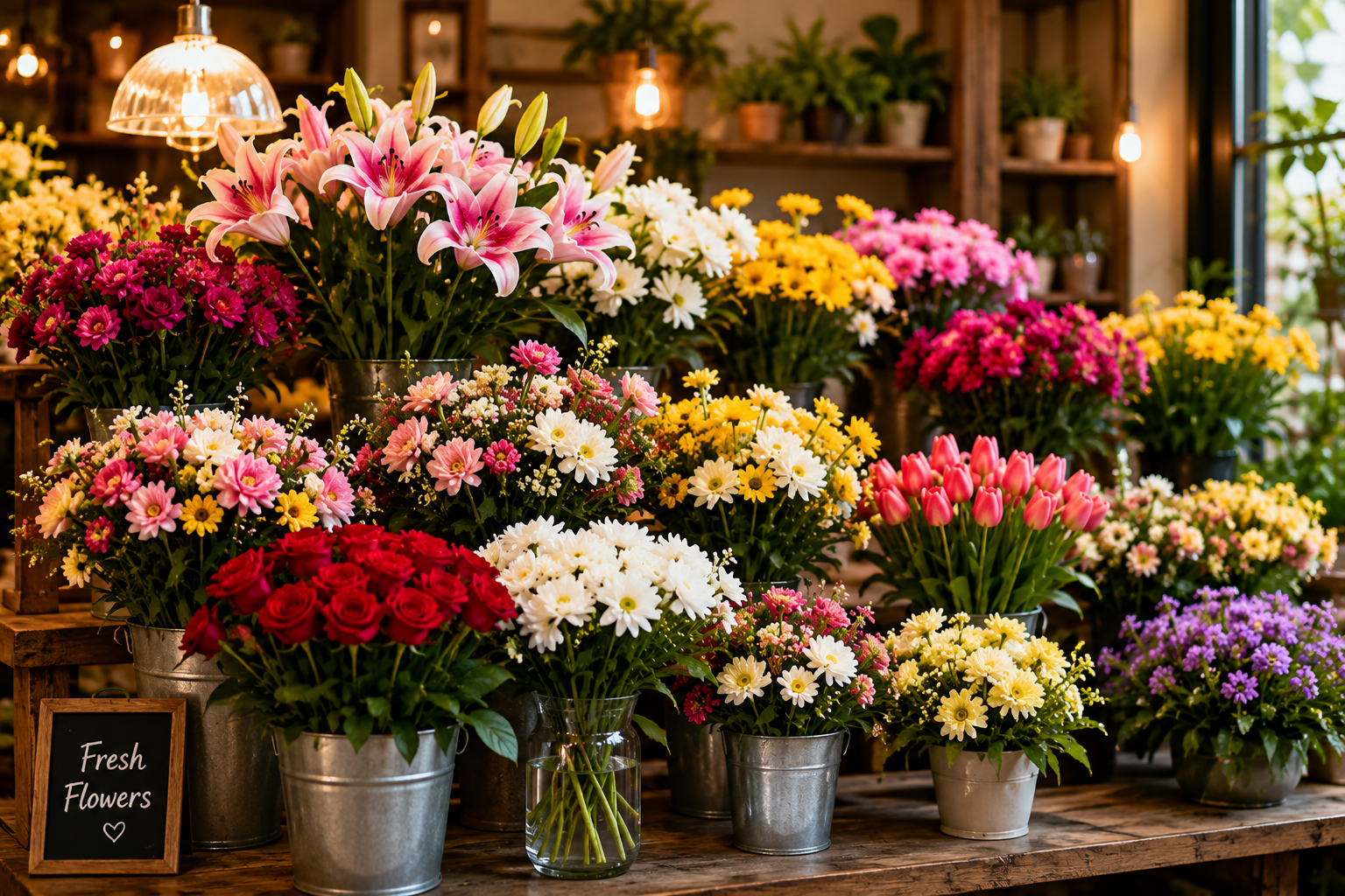 Fresh & Seasonal Flowers